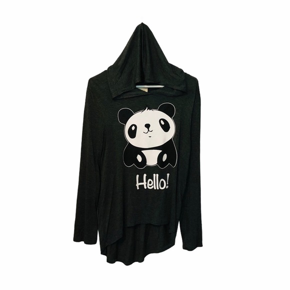 enough about me Panda hooded tee - Picture 2 of 6